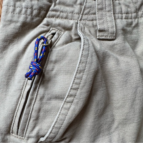 LL Bean Women's Size 12 Khaki Cargo Utility Stretch Pant with Pockets Cotton - Picture 5 of 16